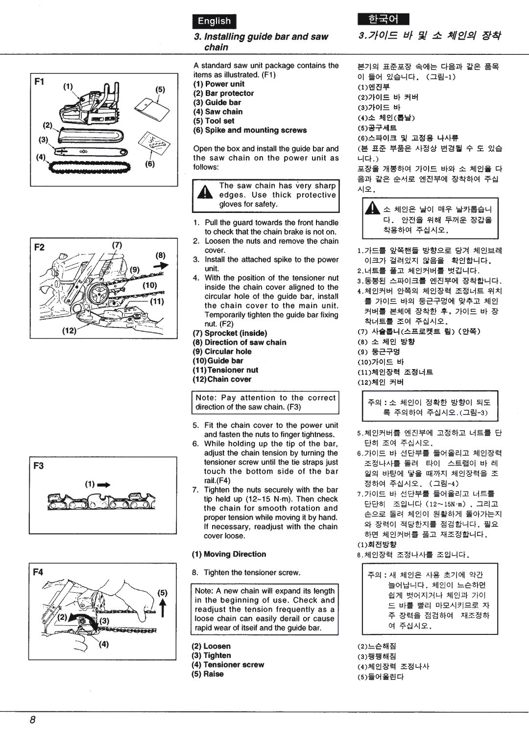 Zenoah G415AVS manual 