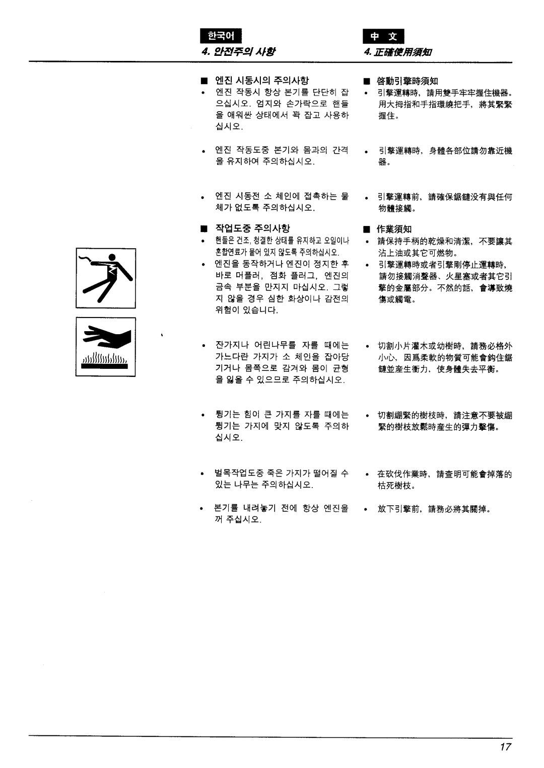 Zenoah G4200/G4200EZ manual 