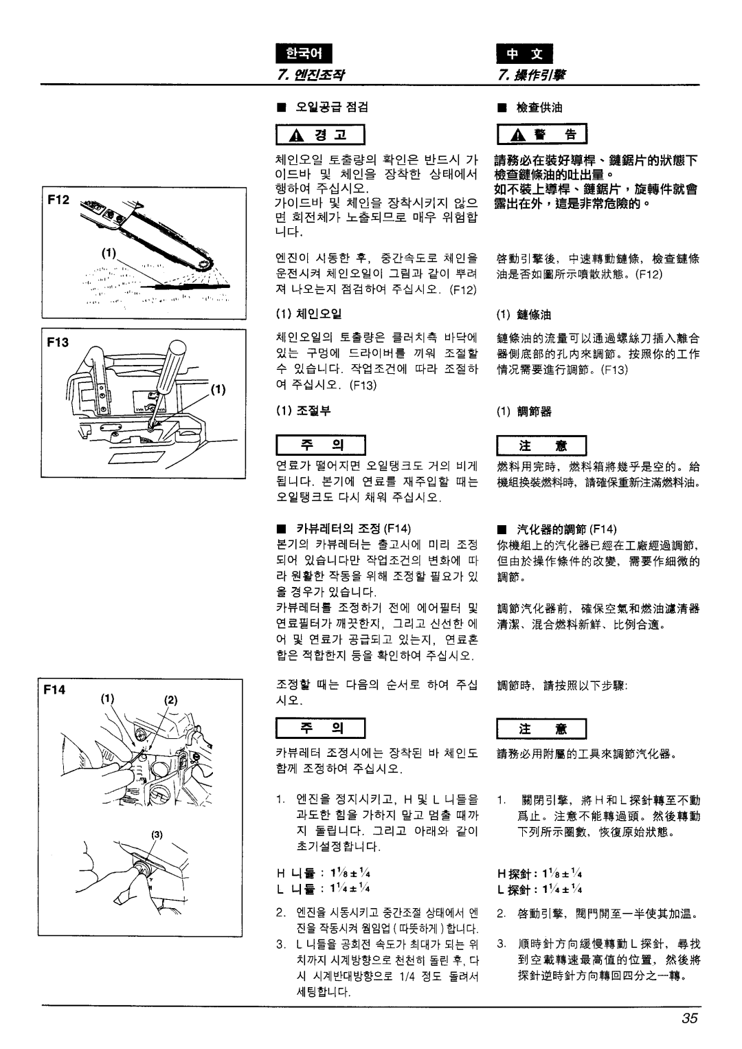 Zenoah G4200/G4200EZ manual 