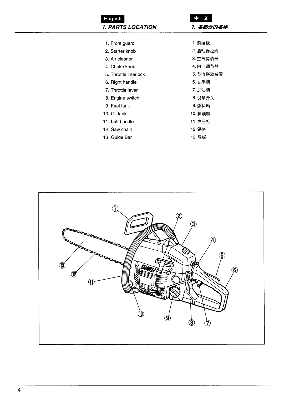 Zenoah G4200/G4200EZ manual 