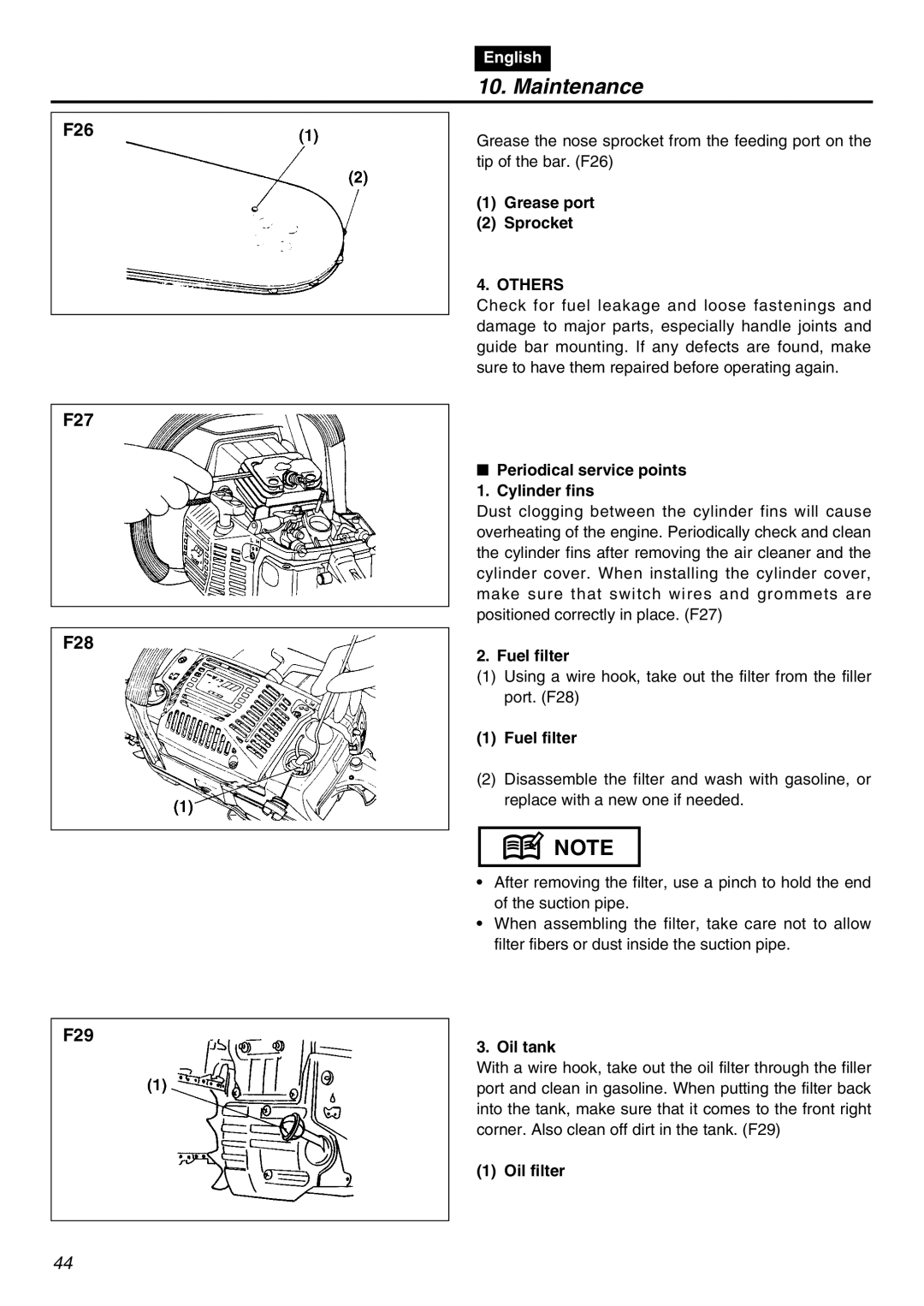 Zenoah G5000AVS manual Others 