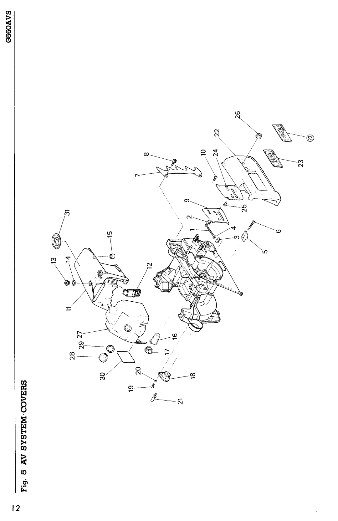 Zenoah G560AVSH manual 