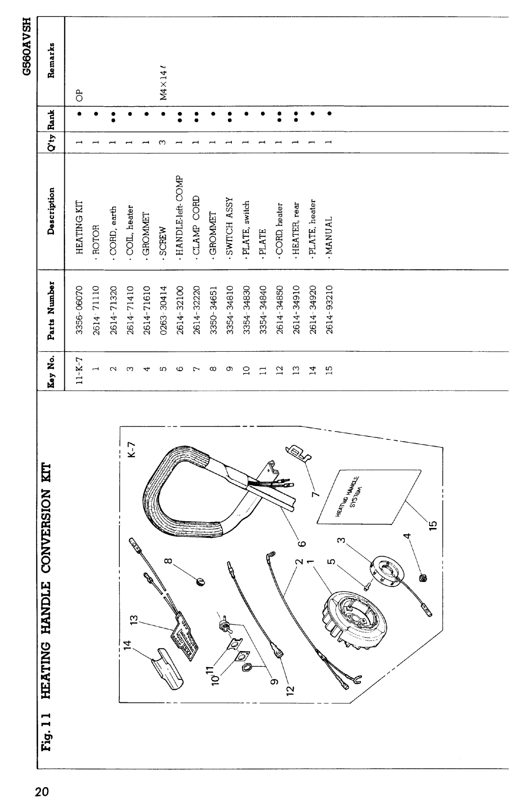 Zenoah G560AVSH manual 