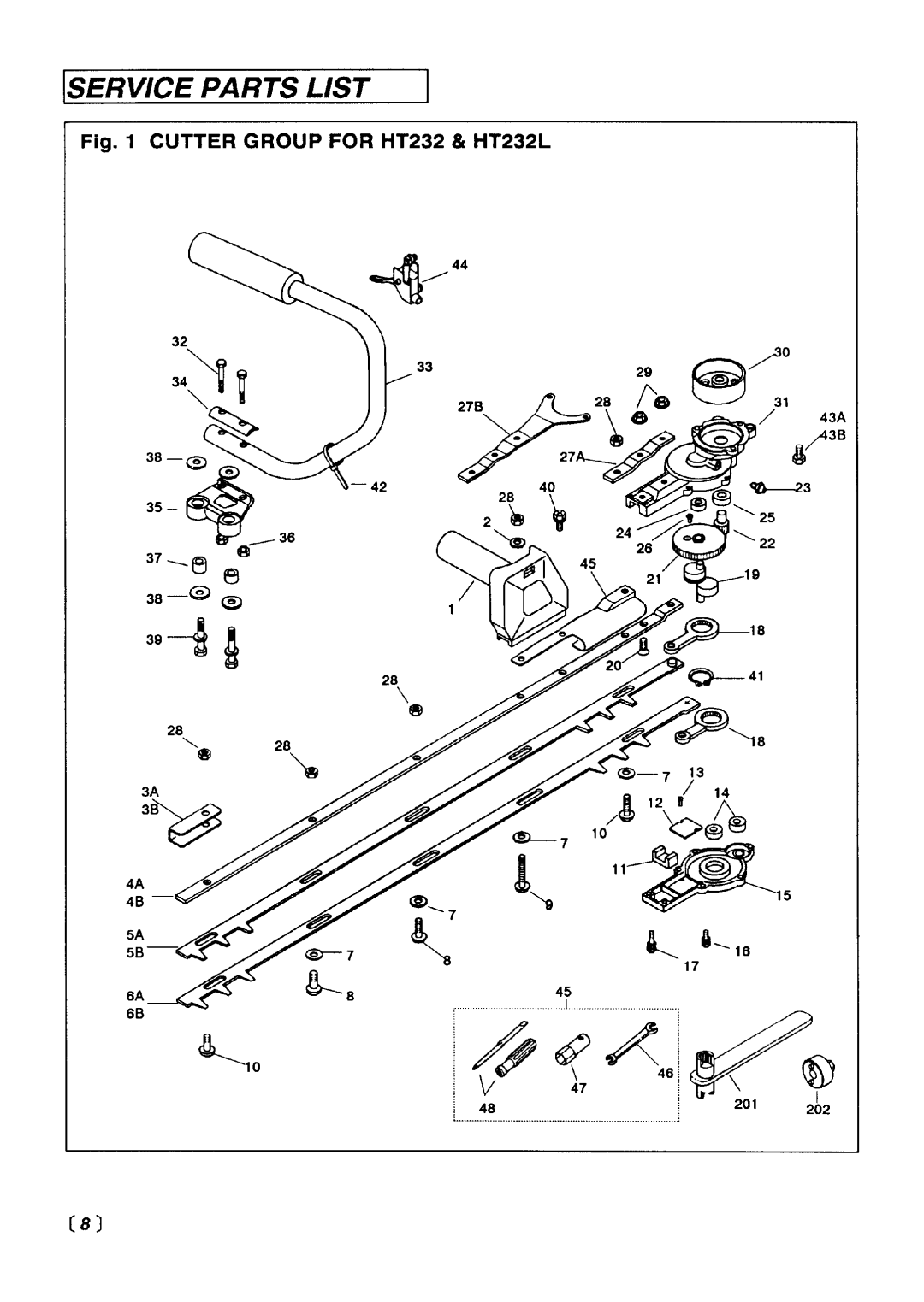 Zenoah CHT232L, CHT232B manual 