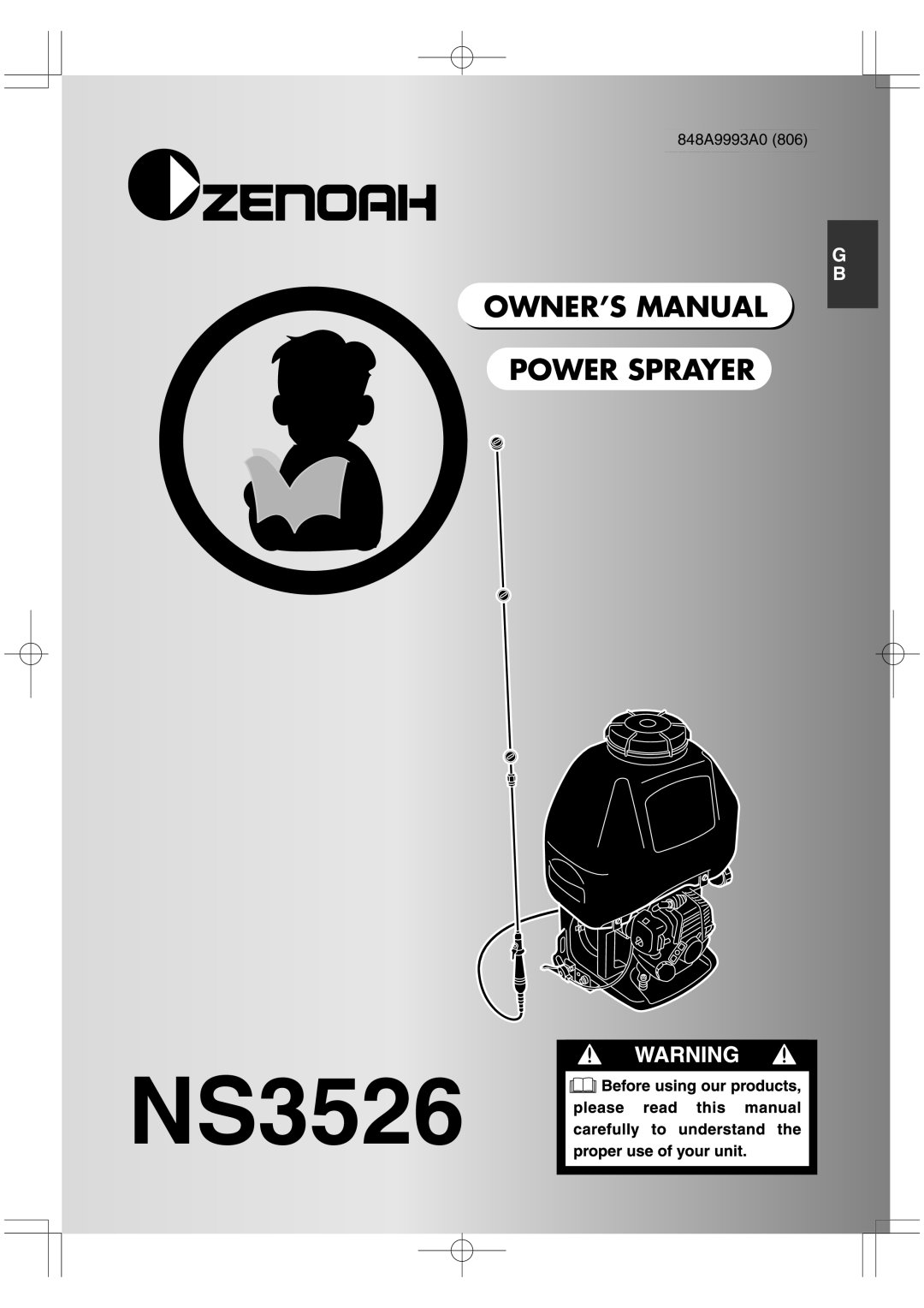 Zenoah NS3526 owner manual 