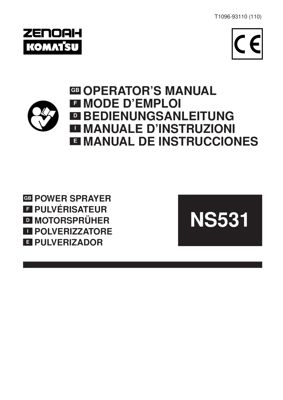 Zenoah NS531 manual 