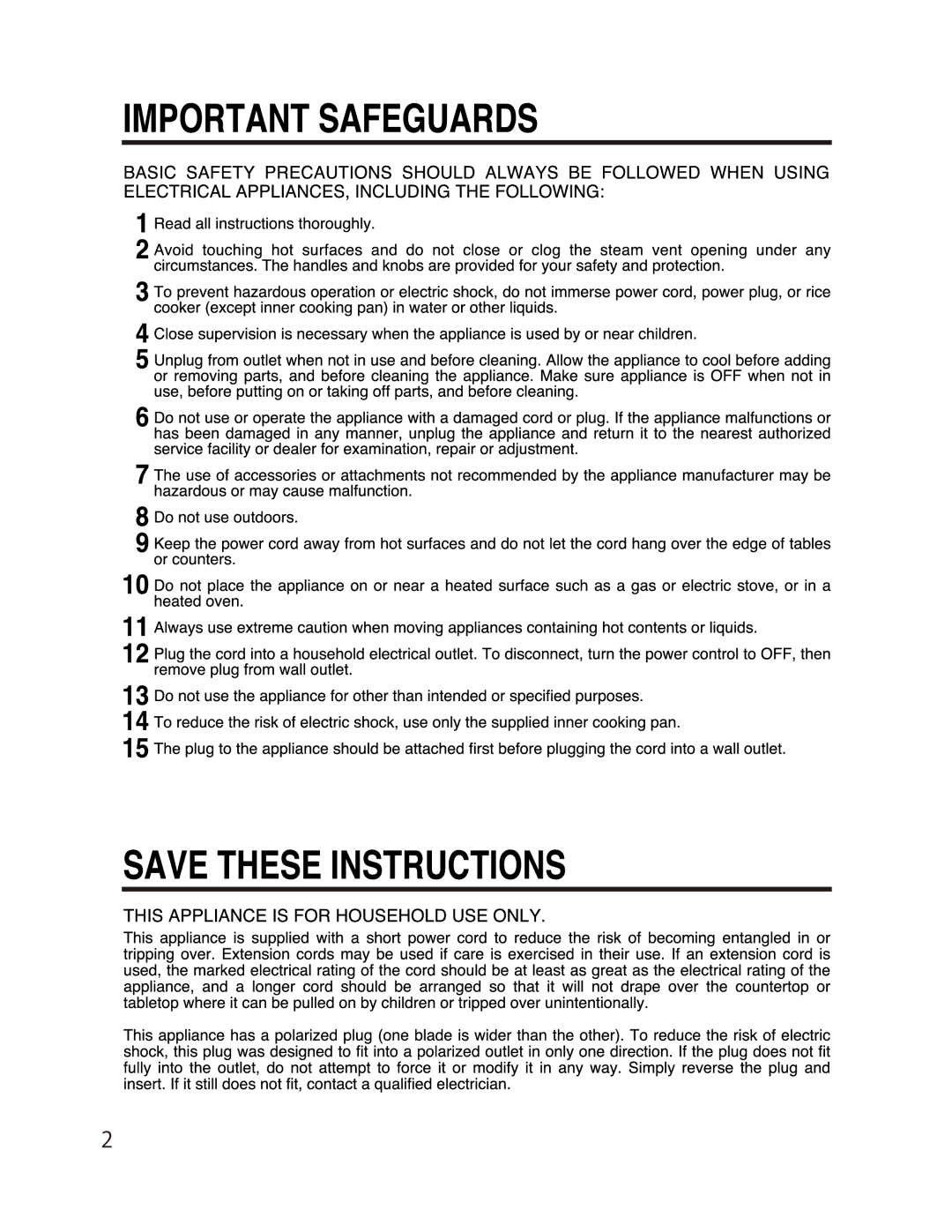 Zojirushi NL-AAC18, NL-AAC10 manual 