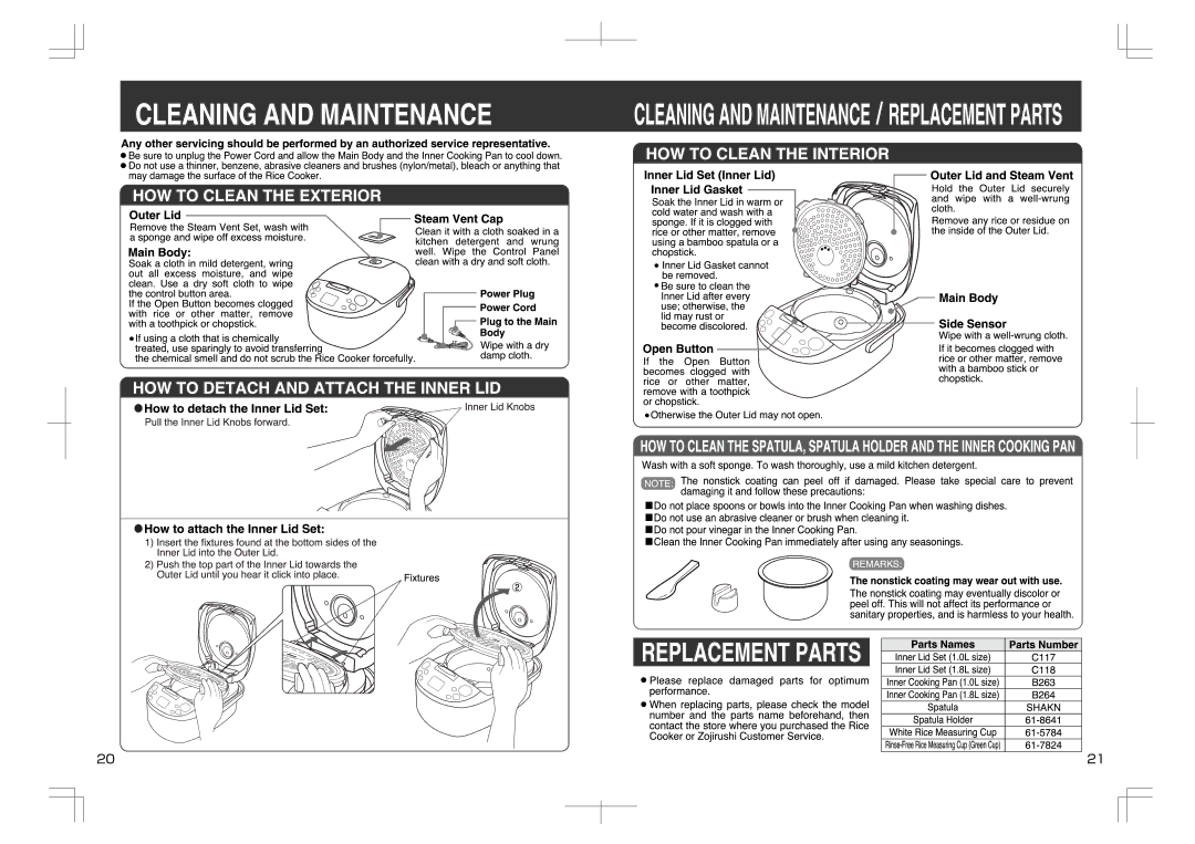 Zojirushi np-kac10 manual 