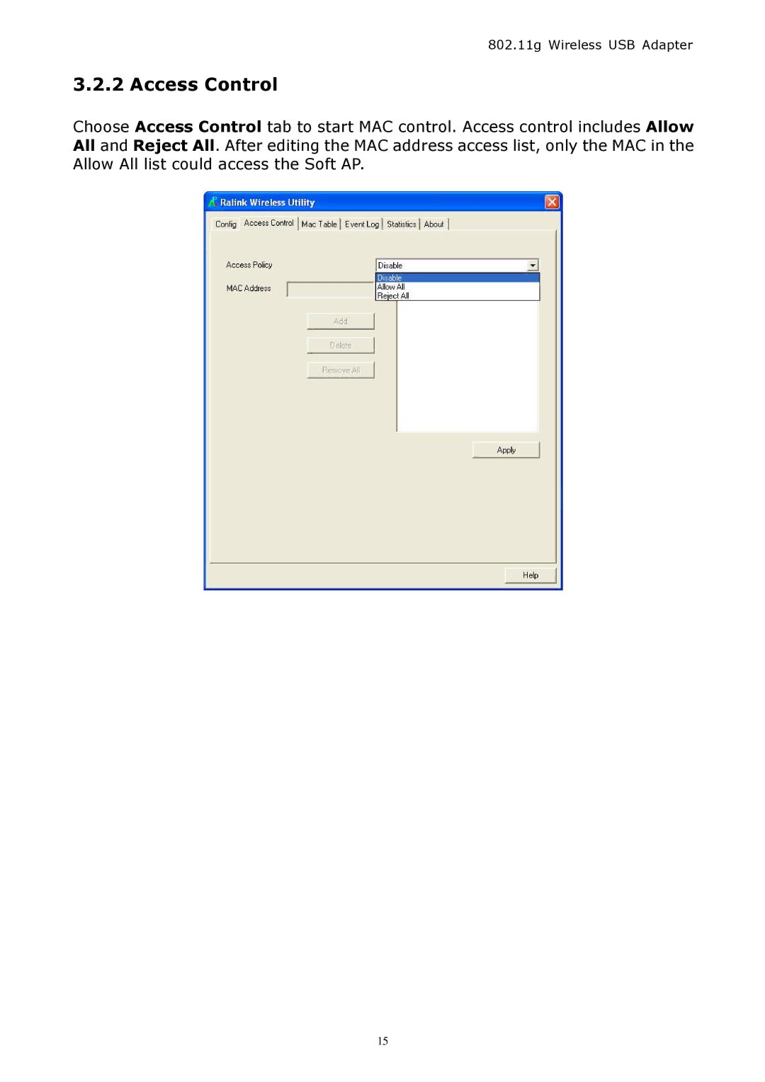 Zonet Technology ZEW 2500P manual Access Control 