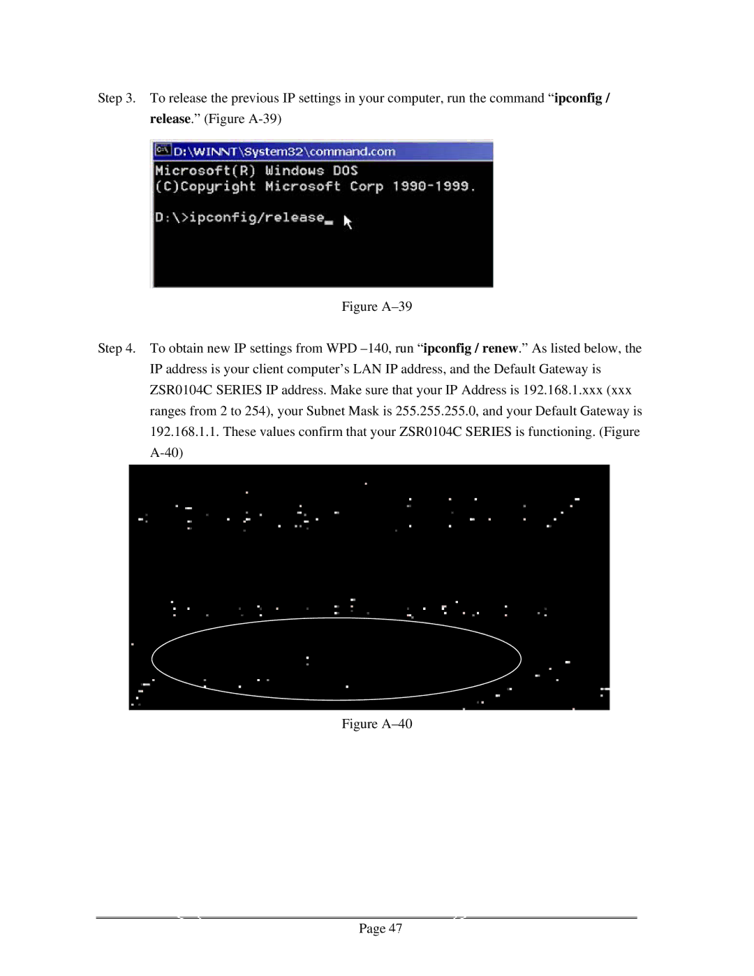 Zonet Technology ZSR0104C Series user manual Figure A-40 