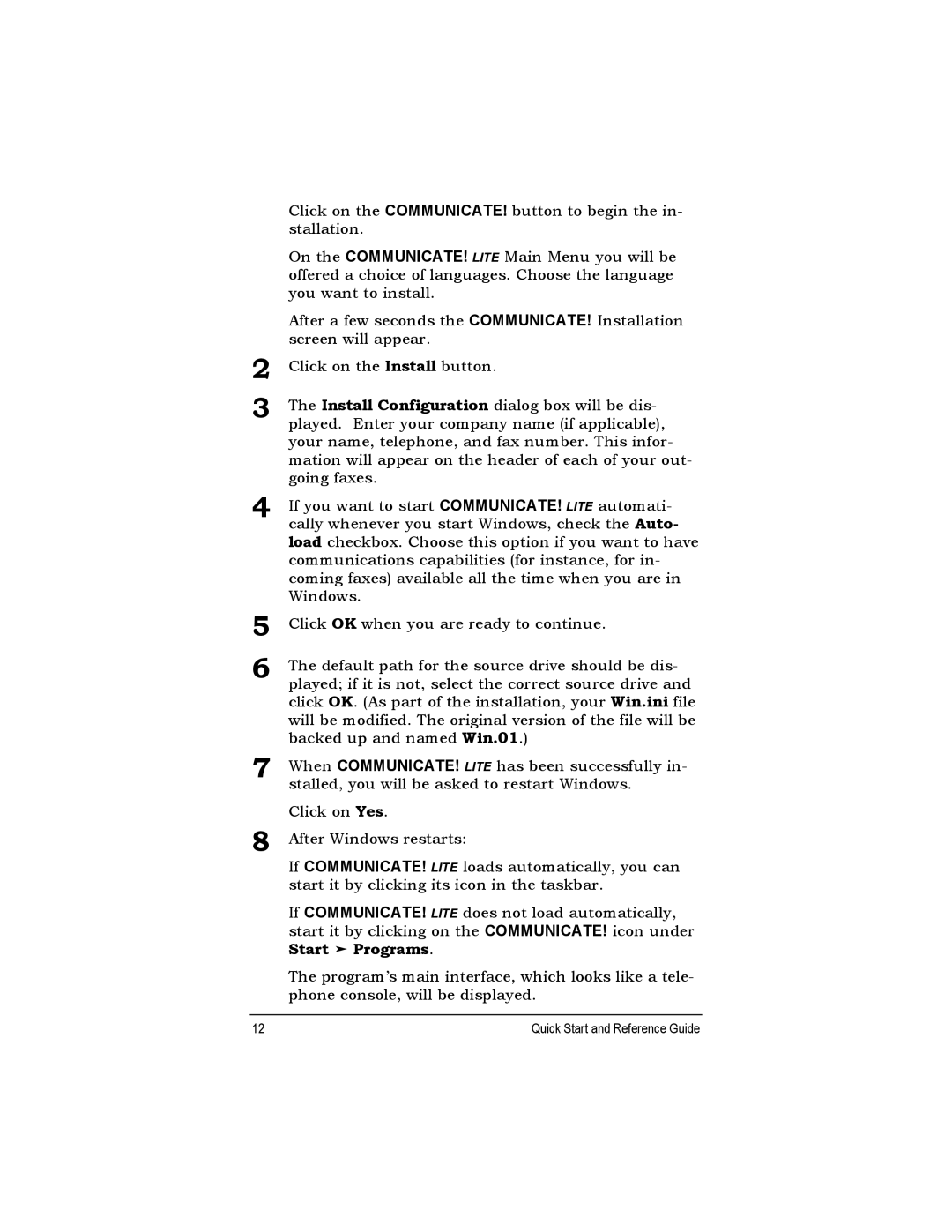 Zoom 2925, 1120 quick start Quick Start and Reference Guide 