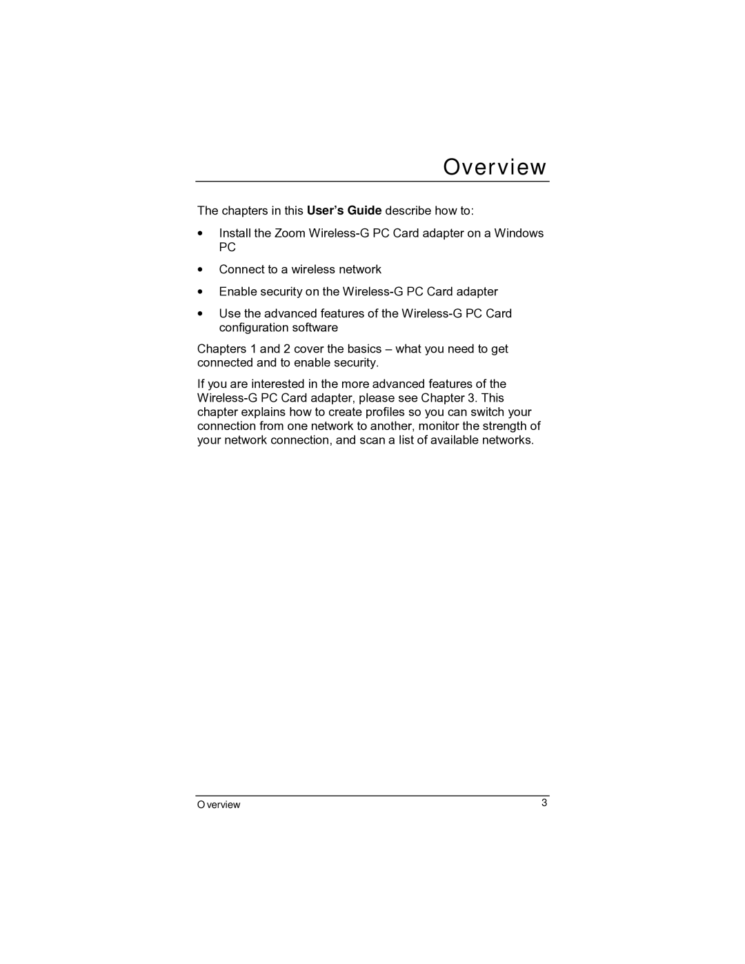 Zoom 4412A/TF manual Overview 