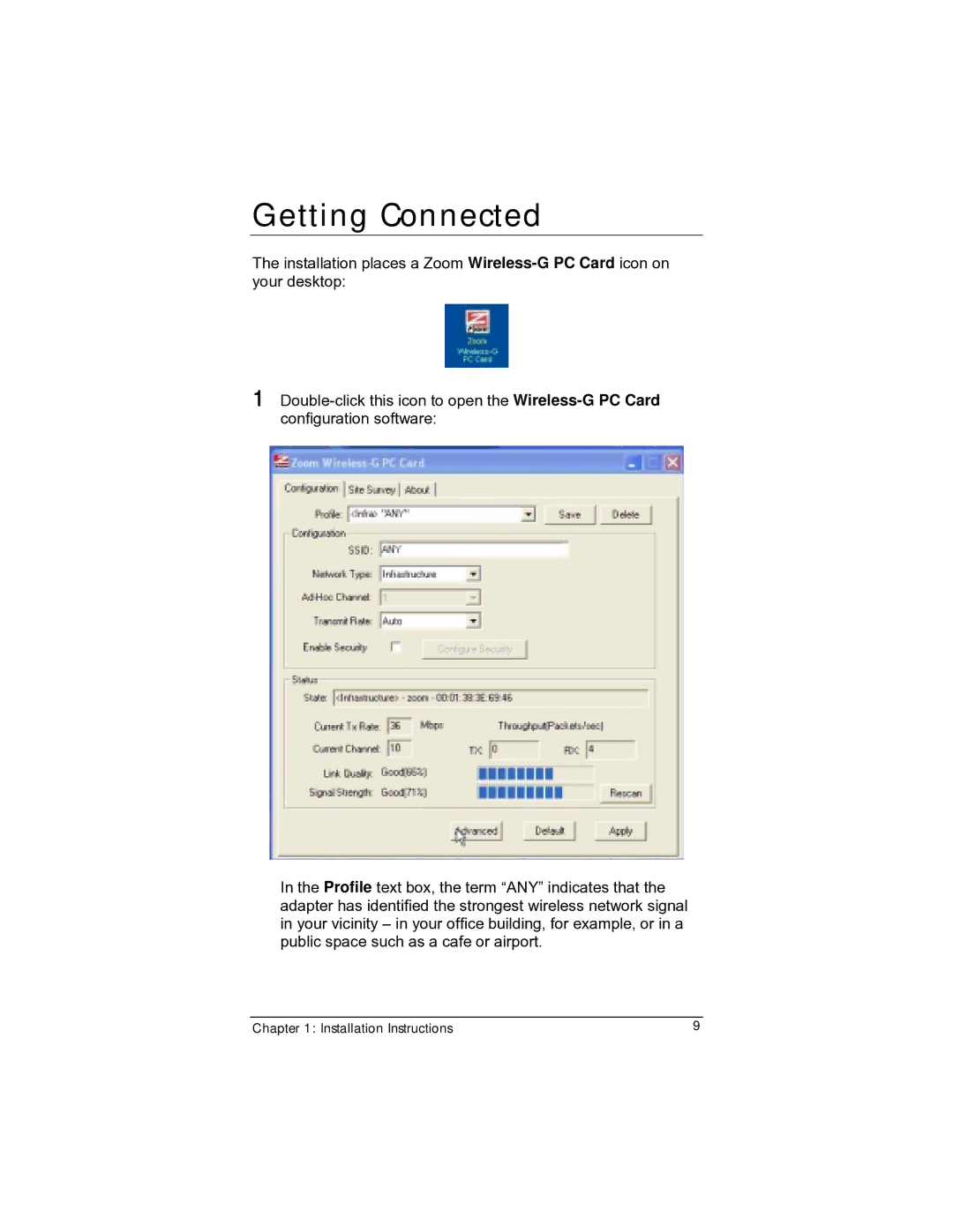 Zoom 4412A/TF manual Getting Connected 