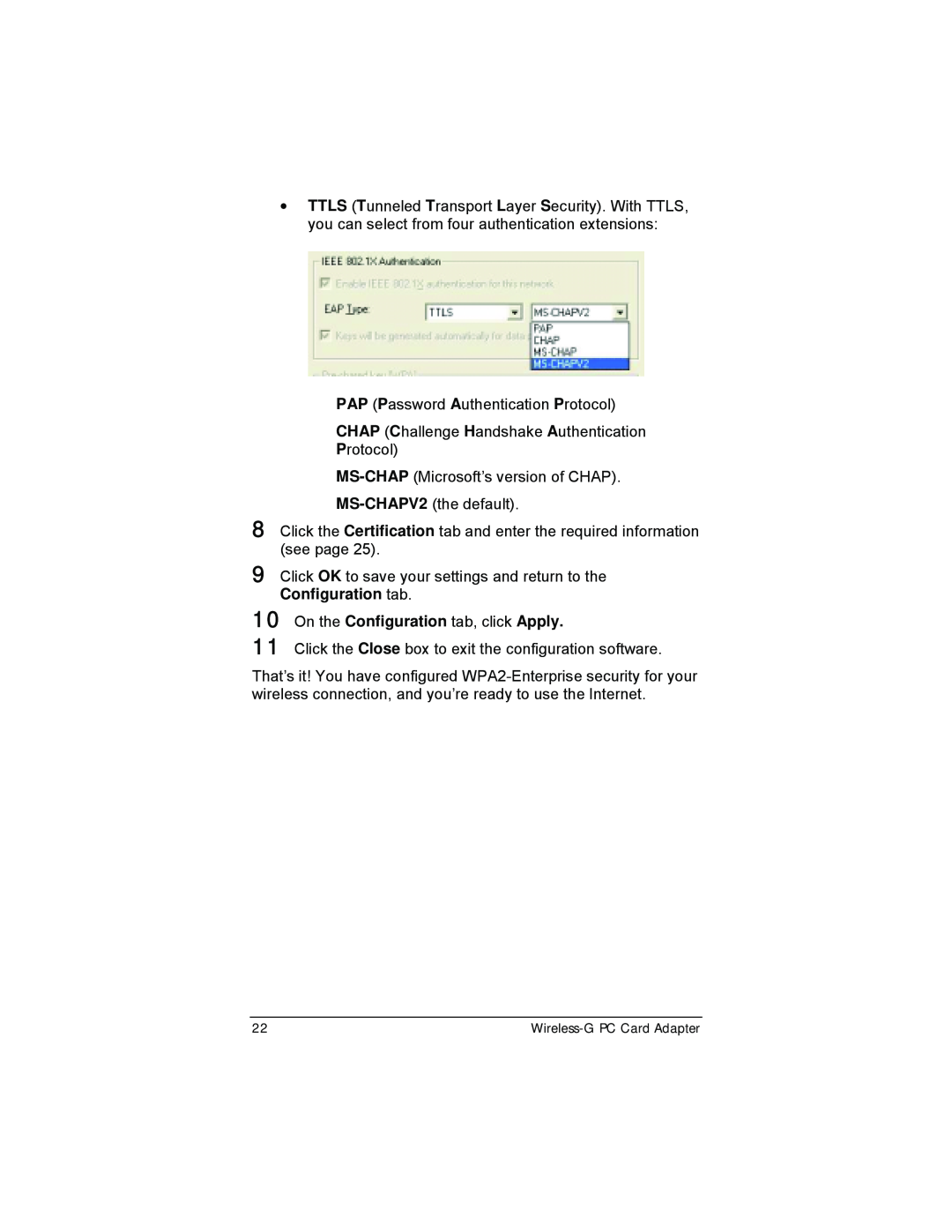 Zoom 4412A/TF manual On the Configuration tab, click Apply 