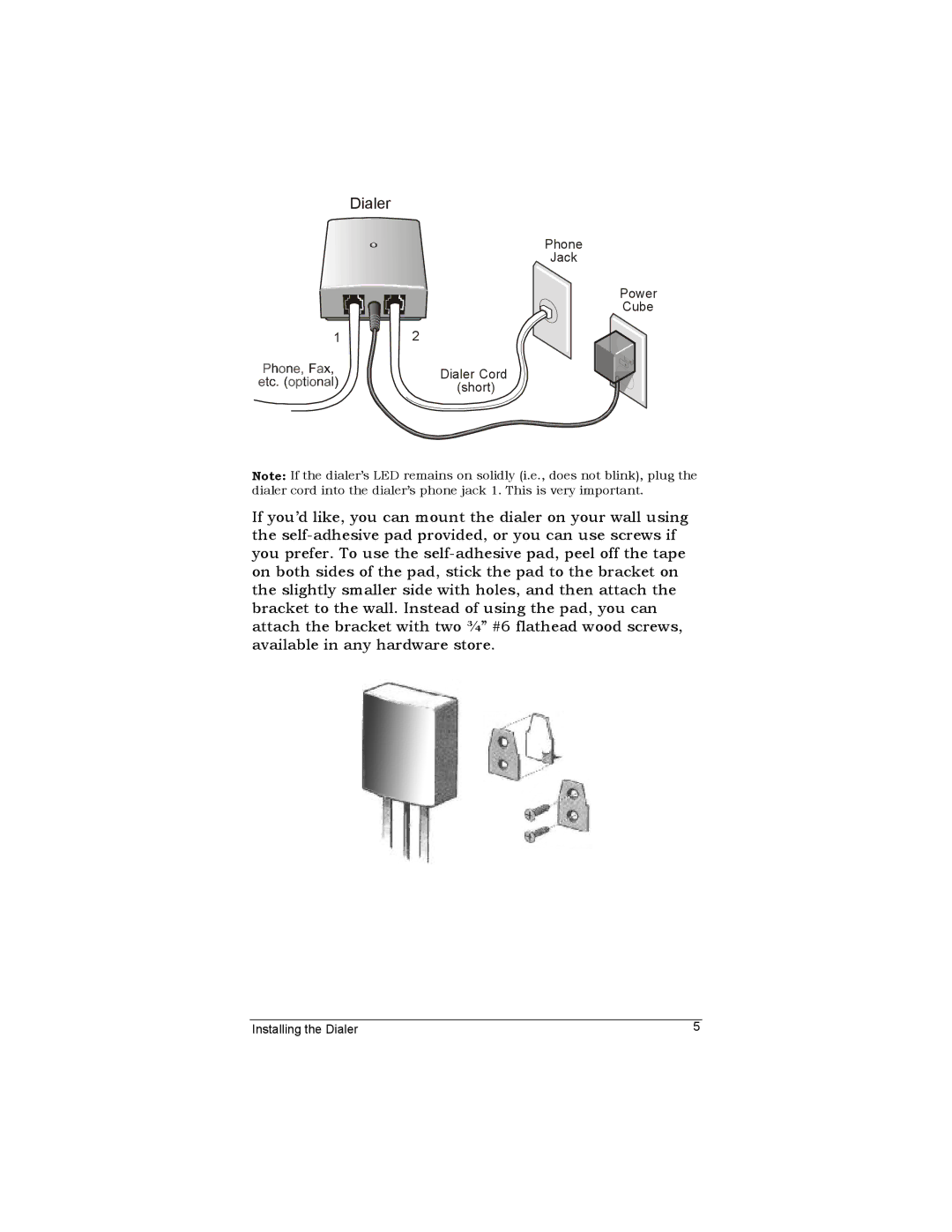 Zoom Dialer 26 manual 