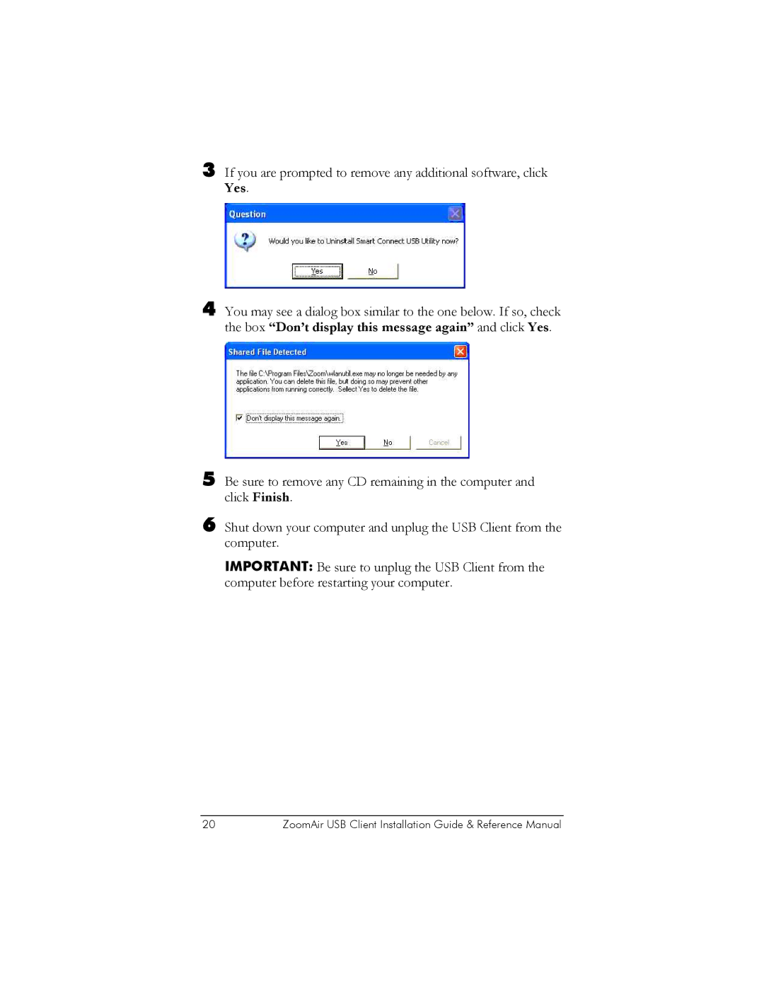 Zoom USB Client manual 