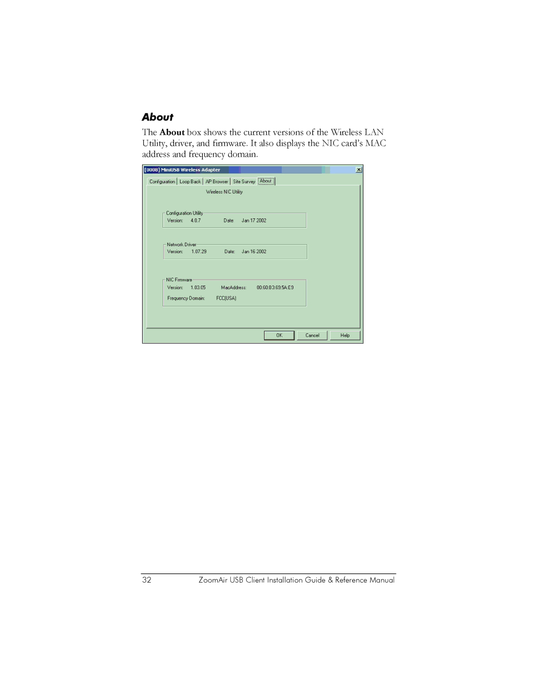 Zoom USB Client manual About 