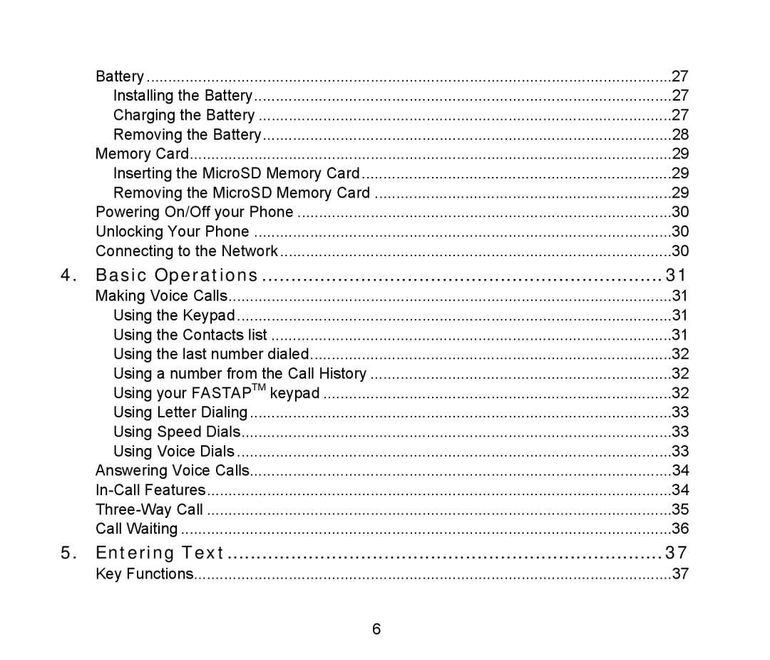 ZTE D90 user manual Basic Operations, Entering Text 