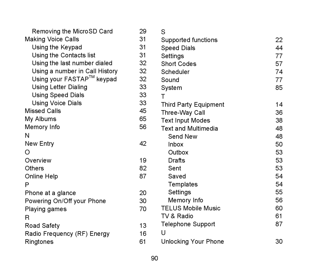 ZTE D90 user manual 