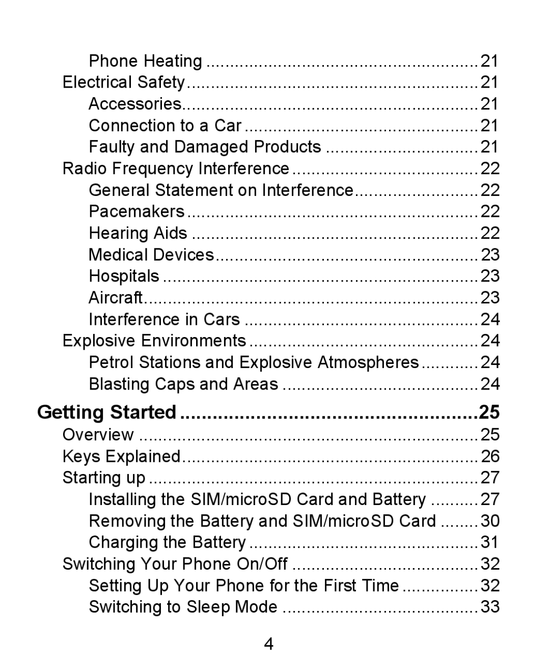 ZTE KIS user manual Getting Started 