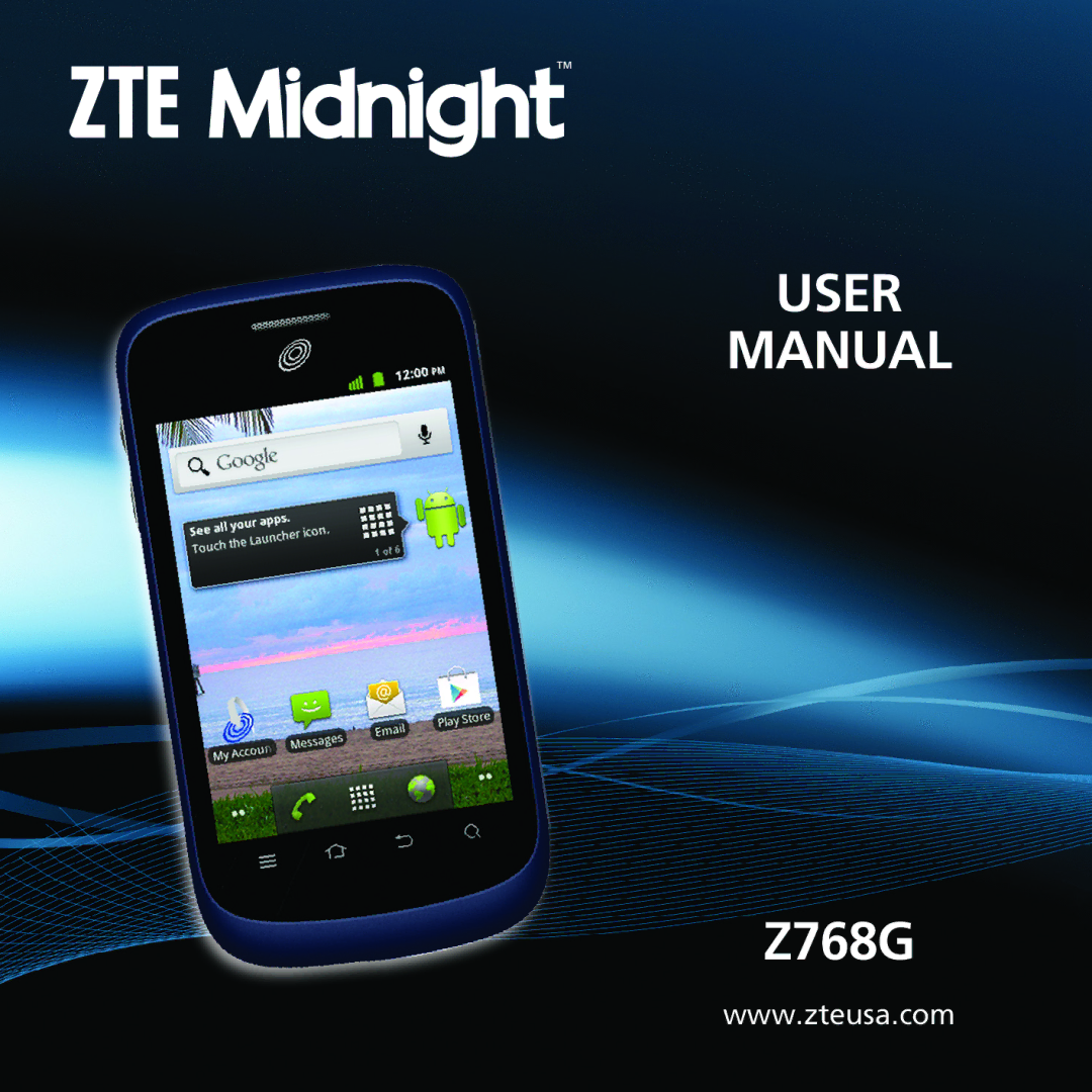 ZTE Z768G user manual User Manual 