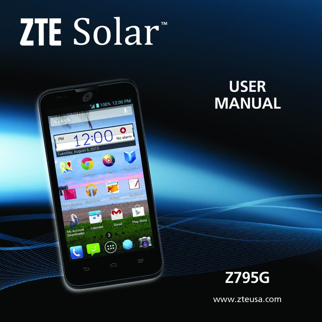 ZTE Z795G user manual User Manual 