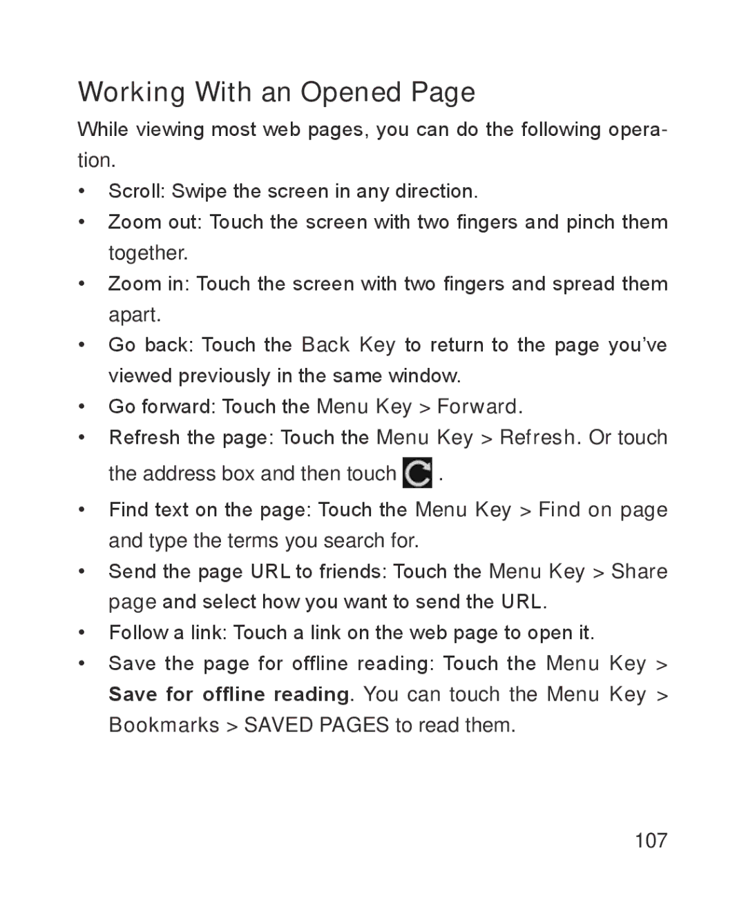 ZTE ZTE Blade III user manual Working With an Opened 