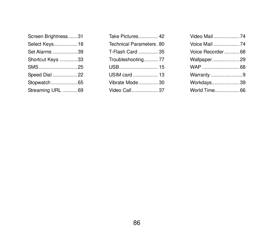 ZTE ZTE F852, HSDPA Multi band 3G Mobile Phone user manual Usb 