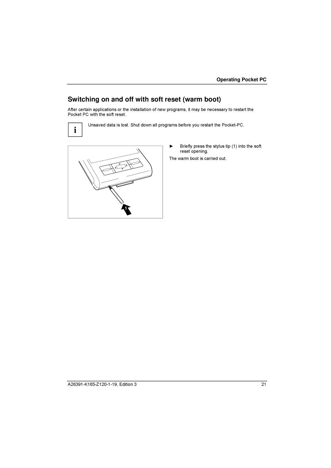 Zweita  Co N/C Series manual Switching on and off with soft reset warm boot 