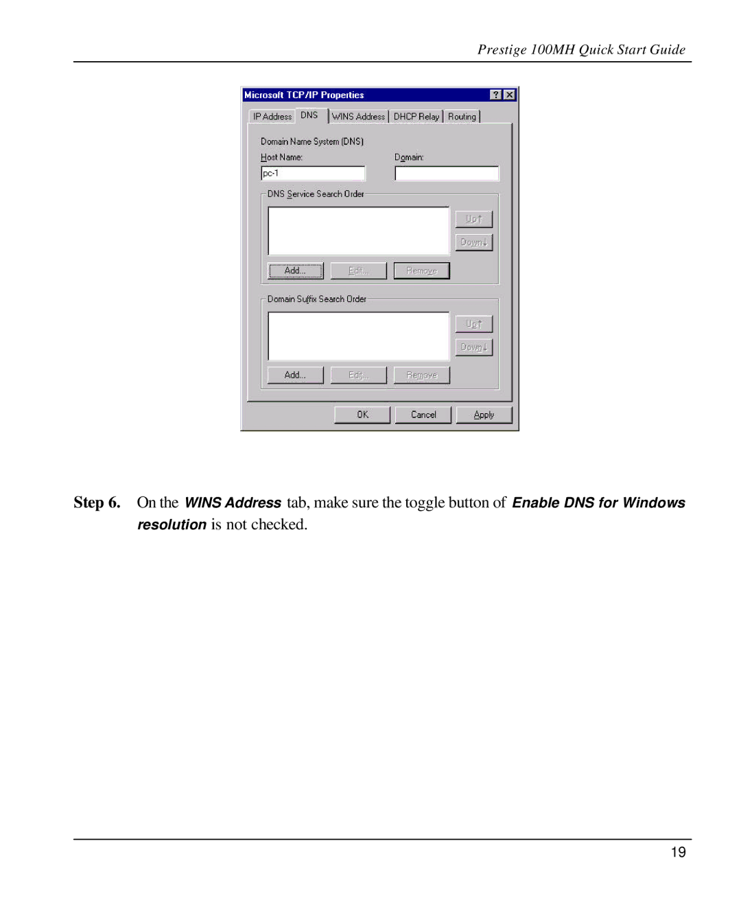 ZyXEL Communications quick start Prestige 100MH Quick Start Guide 