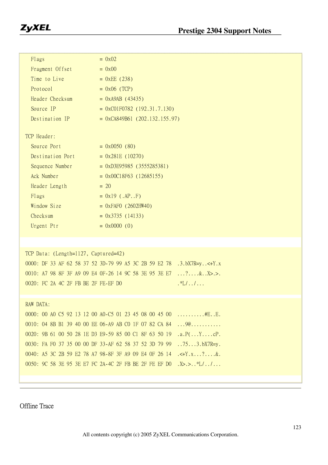 ZyXEL Communications 2304R-P1 manual 43435 