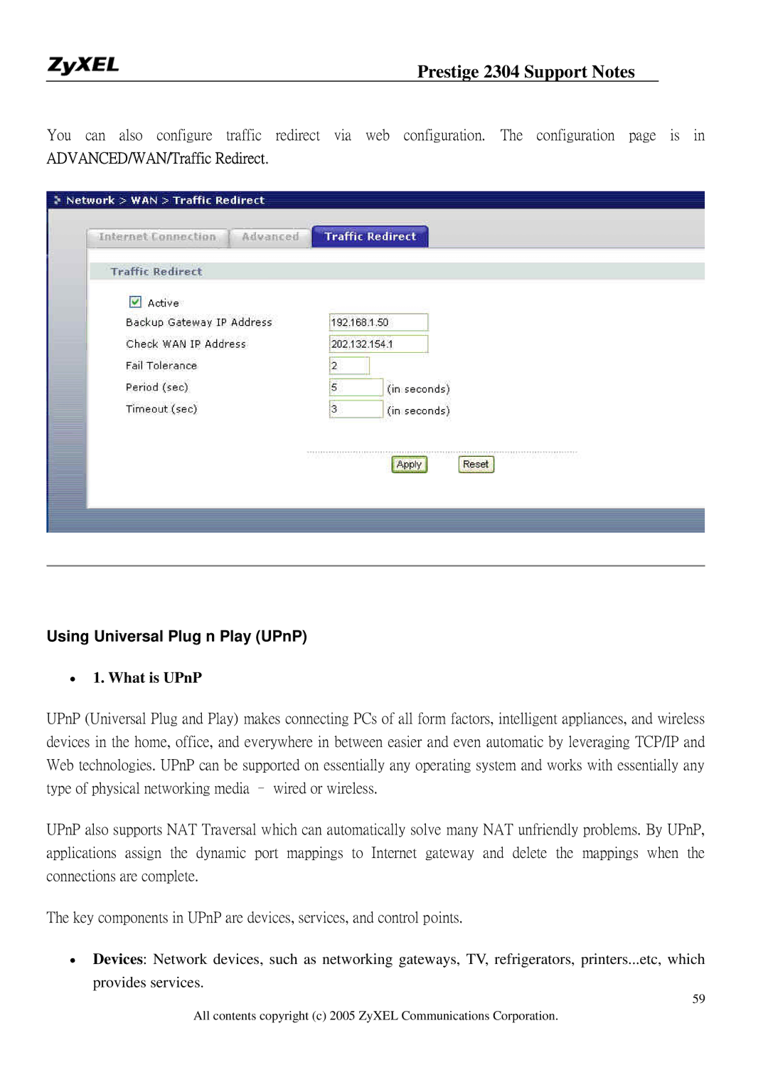 ZyXEL Communications 2304R-P1 manual What is UPnP 