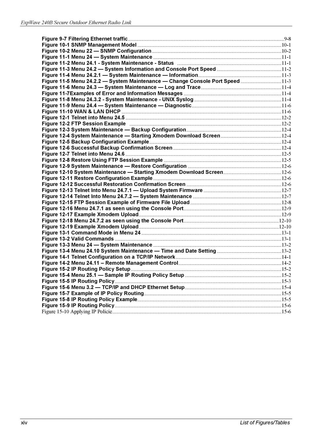 ZyXEL Communications 240B manual Menu 24.2 System Information and Console Port Speed 