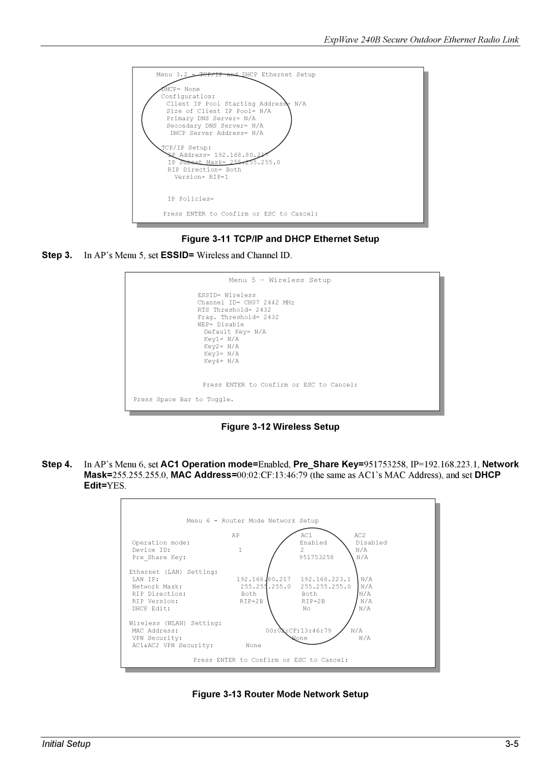 ZyXEL Communications 240B manual 11 TCP/IP and Dhcp Ethernet Setup 