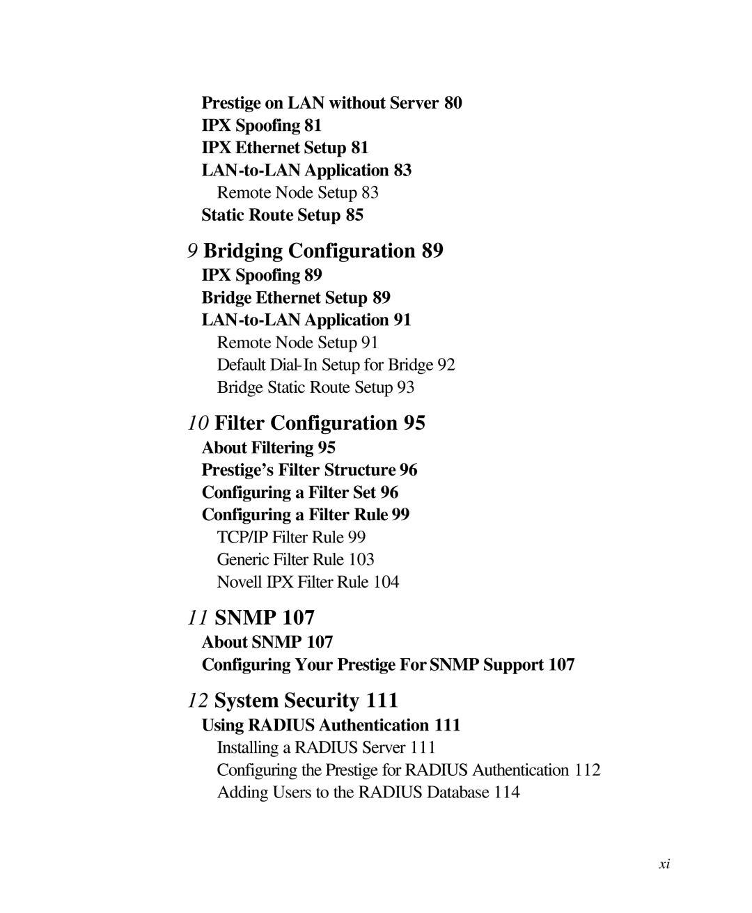 ZyXEL Communications 28641 user manual Snmp 