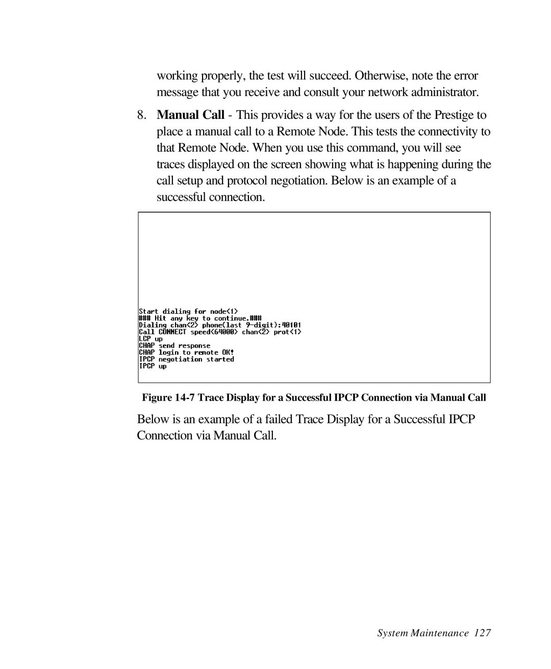 ZyXEL Communications 28641 user manual System Maintenance 