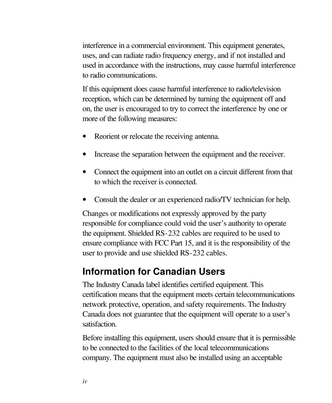 ZyXEL Communications 28641 user manual Information for Canadian Users 