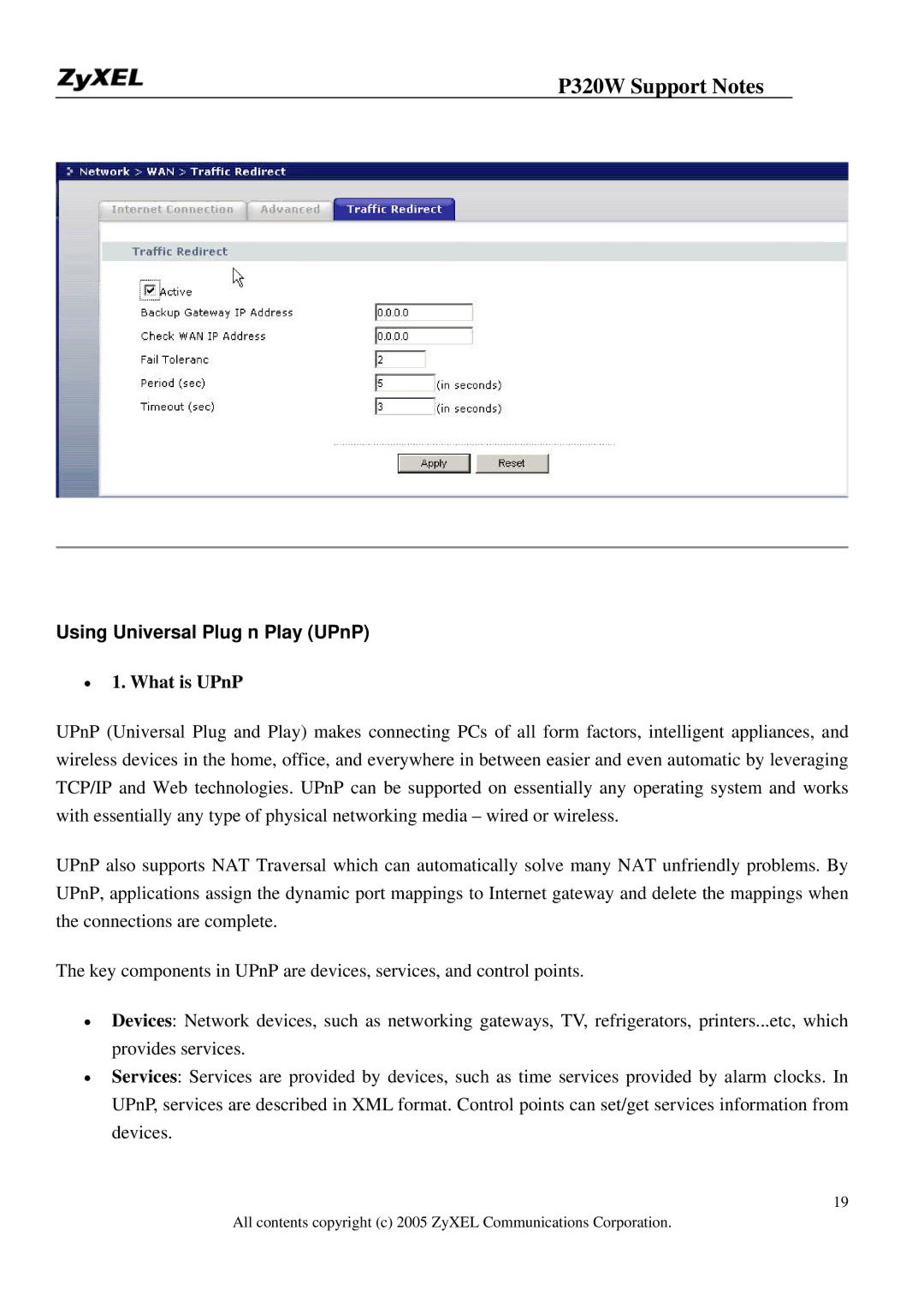 ZyXEL Communications 320W manual Using Universal Plug n Play UPnP, What is UPnP 