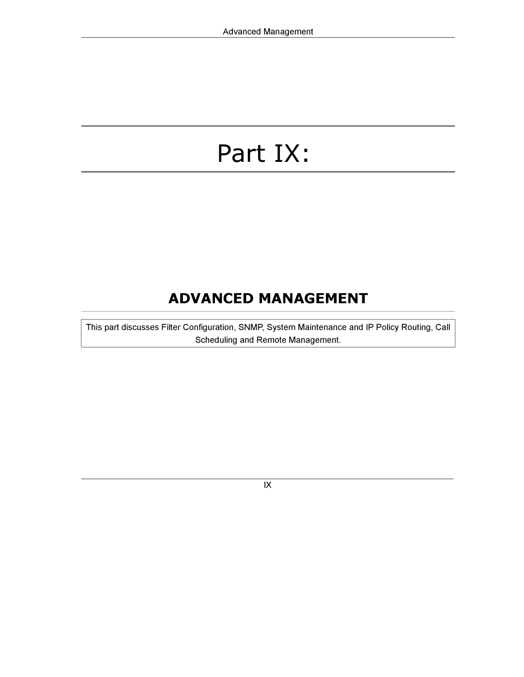 ZyXEL Communications 792H manual Advanced Management 