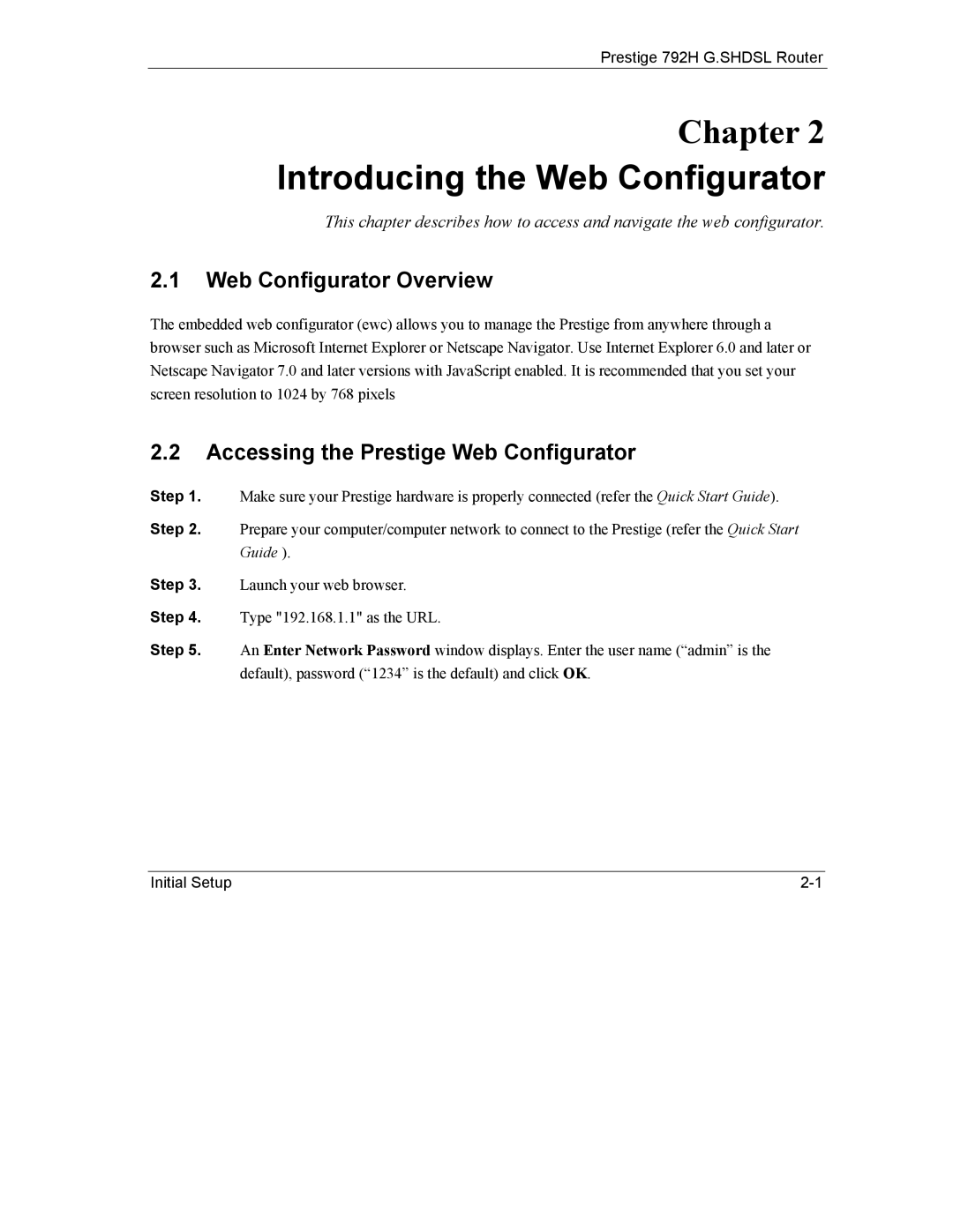 ZyXEL Communications 792H manual Introducing the Web Configurator, Web Configurator Overview 