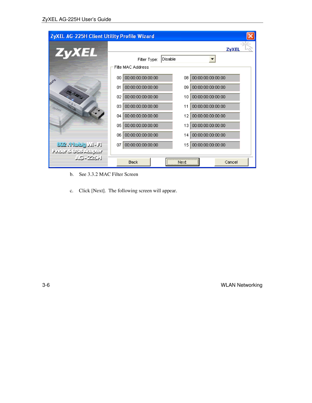 ZyXEL Communications manual ZyXEL AG-225H User’s Guide 