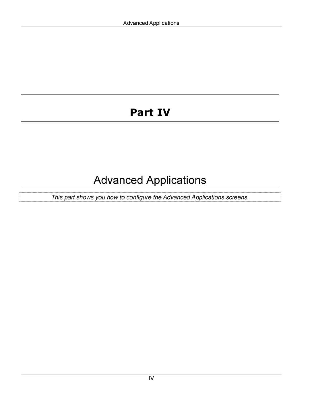 ZyXEL Communications ES-3024 manual Advanced Applications 