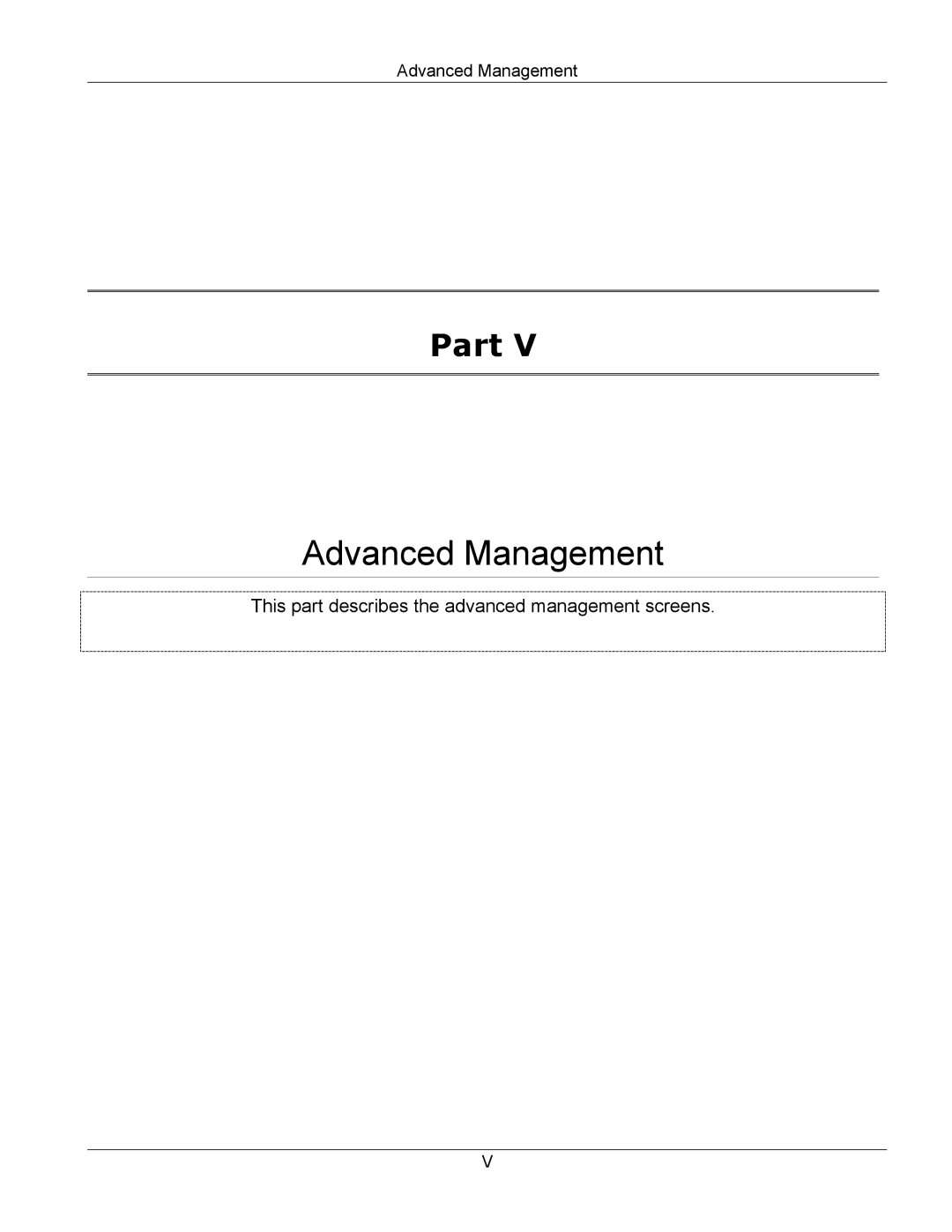 ZyXEL Communications ES-3024 manual Advanced Management 