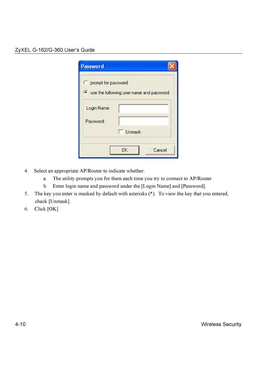 ZyXEL Communications manual ZyXEL G-162/G-360 User’s Guide 