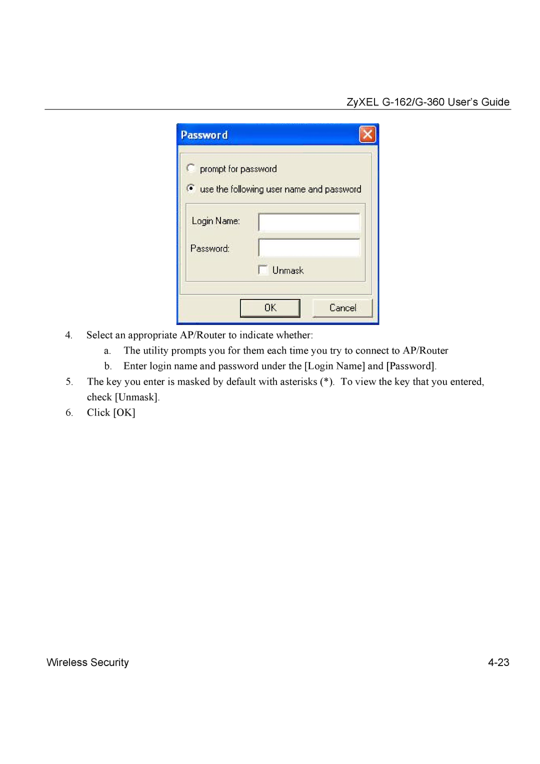 ZyXEL Communications manual ZyXEL G-162/G-360 User’s Guide 