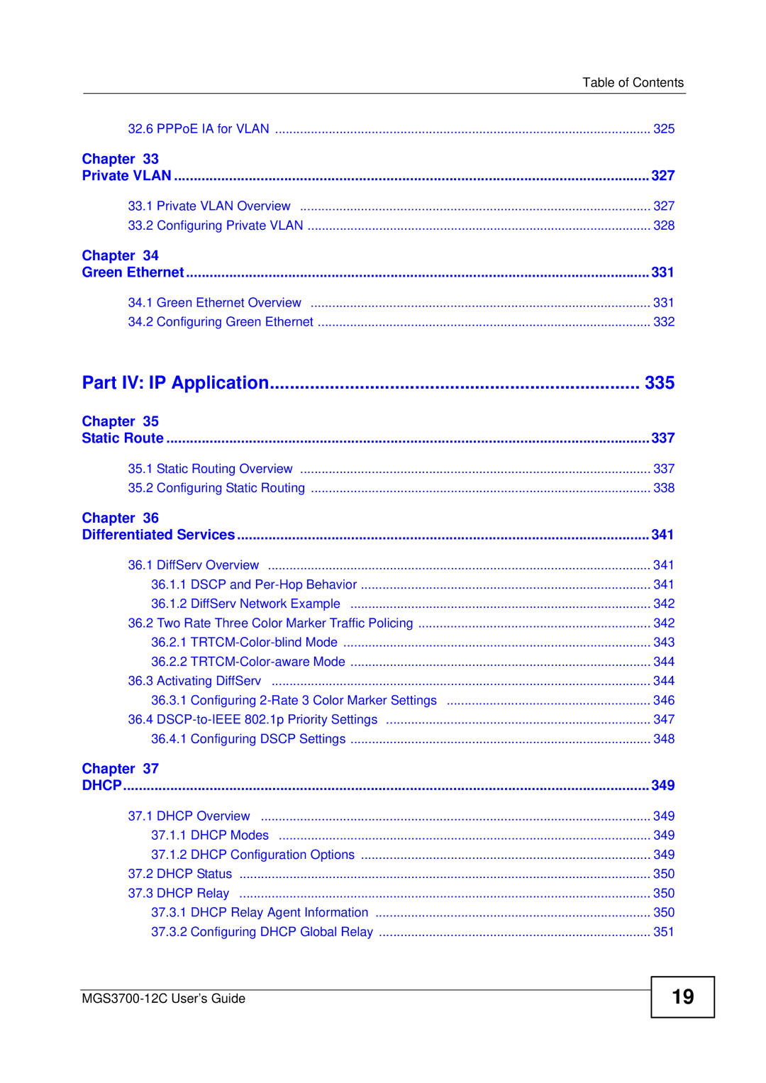 ZyXEL Communications metrogigabit switch manual 335 