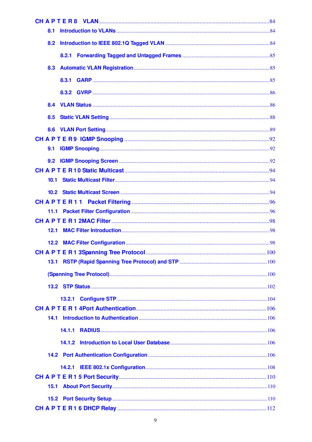 ZyXEL Communications MSAP2000 manual CH a P T E R 