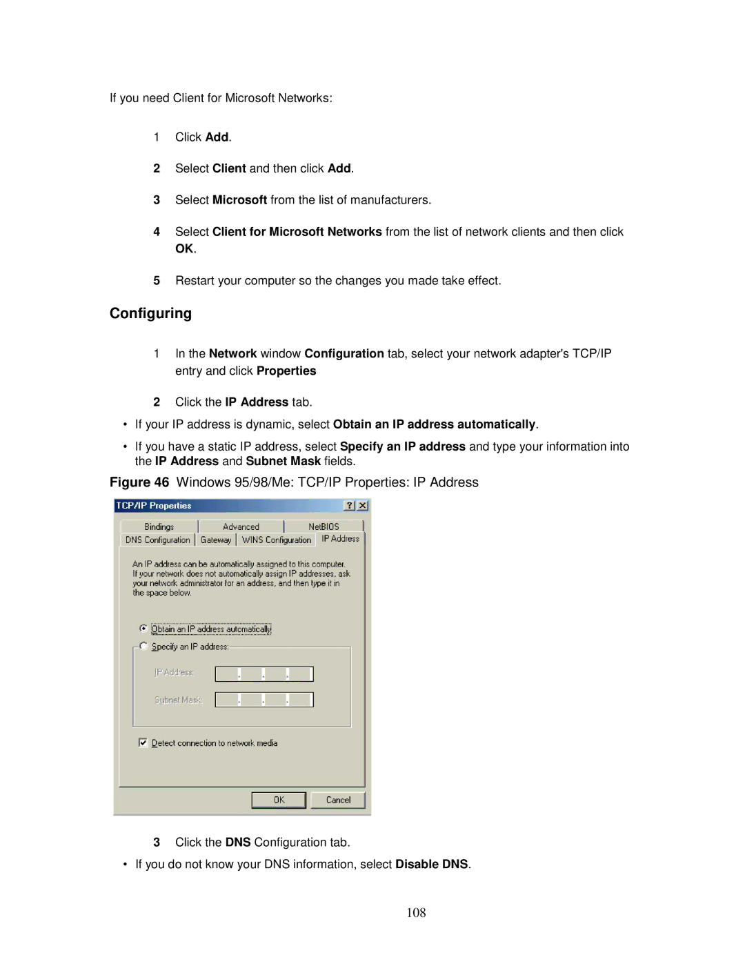 ZyXEL Communications MWR102 manual Configuring, 108 