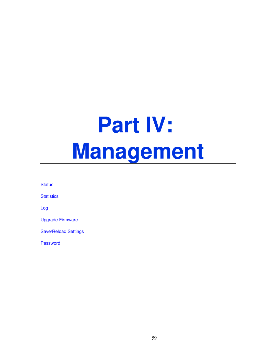 ZyXEL Communications MWR102 manual Part Management 