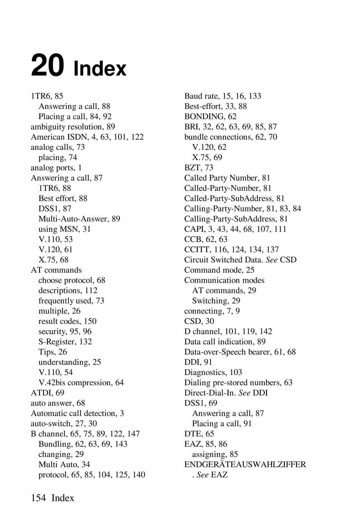 ZyXEL Communications omni series user manual Index 